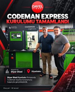 diyar dizel codeman expres Diesel Test Benches, Tools, Equipments
